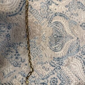 Coach chain strap gold